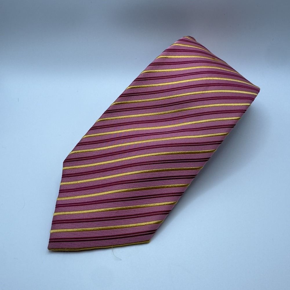 Charvet Place Vendone Striped Tie Silk France Classic Old‎ Money Luxury Classy